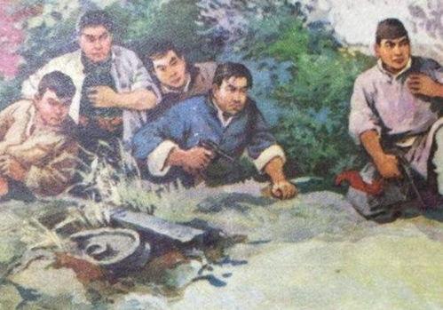 打游击战和吃瓜,战地生活剪影