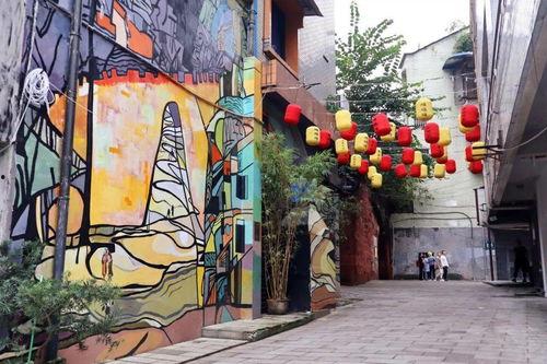 乐山网红墙绘,街头艺术新风尚，点亮城市文化魅力