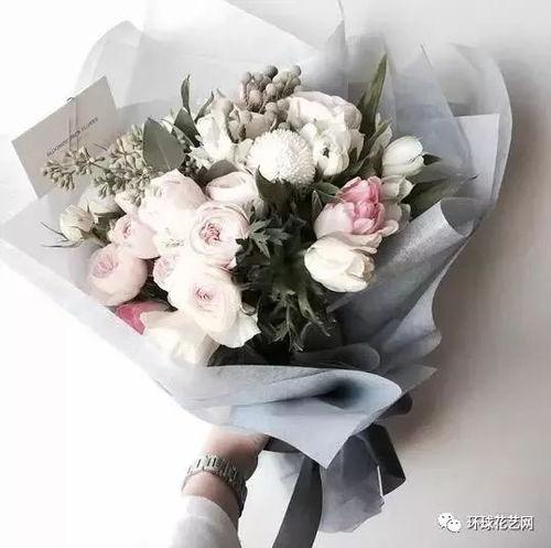 网红尖尖角小花束包装,精致包装，传递美好心意