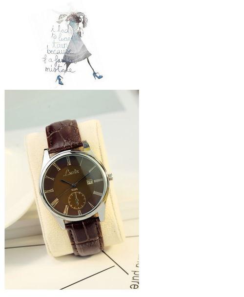 白色石英手表网红同款,时尚潮流必备