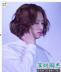 波浪卷男明星,潮流风向标下的时尚演绎